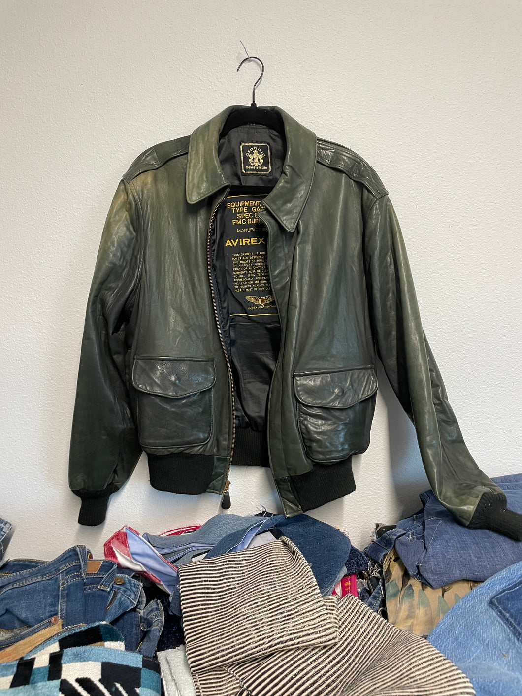 Avirex Vintage Leather Jacket